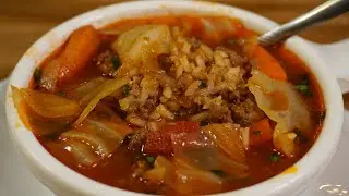 Cabbage Roll Soup