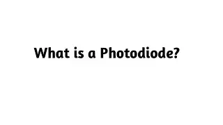 Что такое фотодиод?