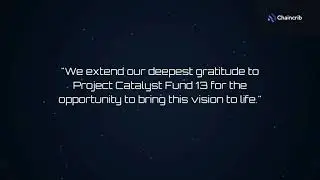Chaincrib Catalyst Fund 13 Close Out Video