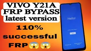VIVO Y21A FRP BYPASS 100% FRP DONE 💯💯💯👍vivo y21a #vivoy21a #udayvlogs57