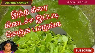 குமுட்டி கீரை கடையல் செய்வது எப்படி? | Kumutti Keerai Kadaiyal Recipe in Tamil | Rare Village Greens