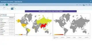SAP Analytics Cloud Geo Chart Custom Widget