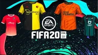 THE BEST FIFA 20 ENGLISH LEAGUE KITS