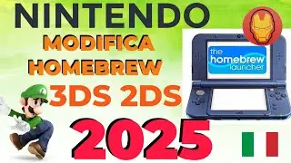 NINTENDO 3DS MODIFICA HOMEBREW 2025 #nintendo #3ds