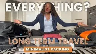 How I pack my Tortuga Outbreaker Backpack for long term slow travel (minimalist backpack) in 2022
