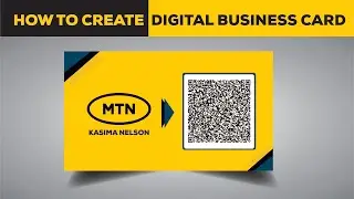 How to Create DIGITAL BUSINESS CARD for Free