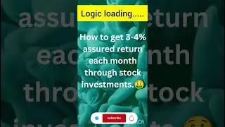 Get assured returns in the stock market...#2025goals #2025finance #investing #money #investmentfacts