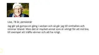 Vad gör du för att må bra?