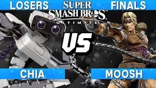 Smash Ultimate Tournament Losers Finals - Chia (ROB) vs Moosh (Simon) - S@LT 196