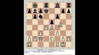 Muse 0.953 vs Stockfish 17.1 | King's Pawn: Owen Defense #chess