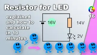 How to calculate a resistor for LEDs