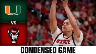 Miami vs. NC State Condensed Game | 2025-26 ACC Men's Basketball