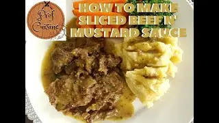 How to Make Sliced Beef n' Mustard Sauce?
