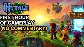 Hytale &ndash; First Hour of Gameplay (No Commentary, No Music, ASMR)
