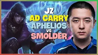 Learn from Challenger Jz: Aphelios ADC Masterclass - Advanced Tactics & Teamfights | Engsub