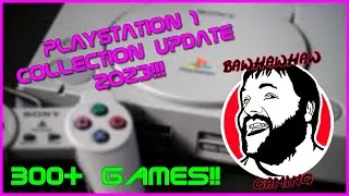 PlayStation 1 (PS1) Collection Update 2023... 300+ Games!!
