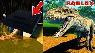 FINALMENTE CONSEGUI A NOVA INDOMINUS REX GRÁTIS!! | ROBLOX Jurassic Genesis