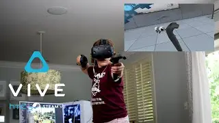 People Try Virtual Reality for the First Time! (HTC Vive)
