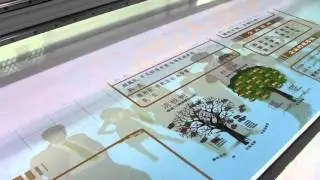 Konica 5 heads PVC sheet Advertising UV Flatbed printer with best price