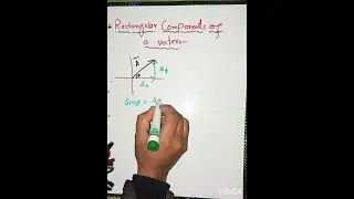 y components of a vector
