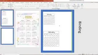 Create month calendar in PowerPoint - PLR - KDP Ready