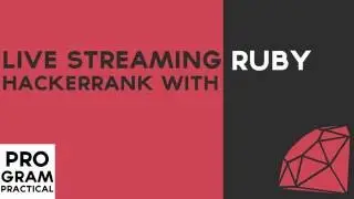 Live Streaming HackerRank Challenges