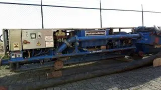 1992 Putzmeister MPT 16 Tunnel Muck Pump / Concrete & High density solid pump for sale