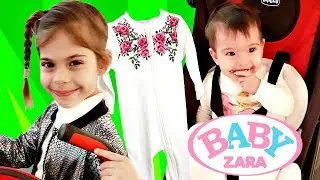 ШОУ Baby Zara - Элис покупает Игрушки и Одежду Заре