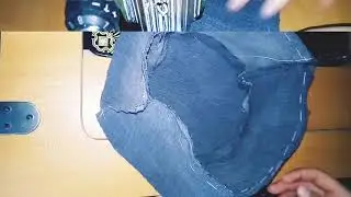 Eski Kot Pantolondan Bucket Şapka Yapımı / hat made from old jeans / قبعة مصنوعة من الجينز القديم