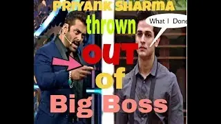 Priyank sharma thrown out of Big boss 11 by salman khan full video