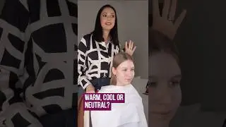 Are you WARM, COOL or NEUTRAL? Let me know 👇 #undertone #coloranalysis