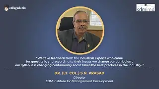 Dr. (Lt. Col.) S.N. Prasad | Director | SDM Institute for Management Development