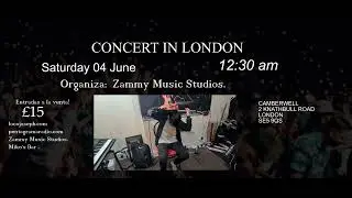 Concert  04 Junio -  Zammy Music Studios. Loco Joseph