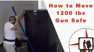 HOW TO MOVE A MONSTER GUN SAFE. MUST WATCH! #gunsafemovingcompany #gunsafemovers