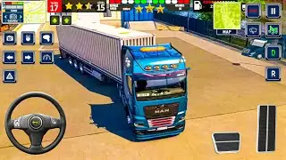 US Long Trailer Cement Drain Pipes Delivery | US Truck Simulator 3D | Girish Plays