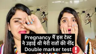 Why I couldn't sleep for 3 nights after this pregnancy test / Double marker test & my experience