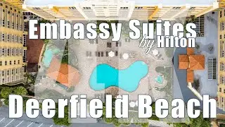 Embassy Suites by Hilton in Deerfield Beach from the Air [4K]
