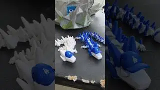 3d printed baseball theme dragon 🐉