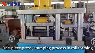 Technology in roll forming lines.#rollformingmachine  #stamping #metalfabrication  processing