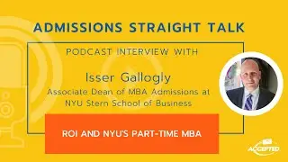 The ROI of NYU&rsquo;s Part-Time MBA Program