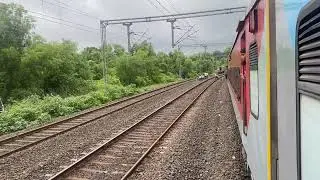 Goa Madgaon to Mumbai special train 🚂Journey Foreign country Jane ke liye train se Mumbai Jana Pada