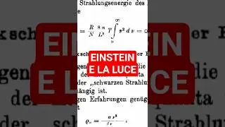 Einstein and the Light Gas