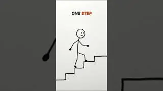 One Tiny Step Can Change Everything 🌱#animation #productivity #motivation