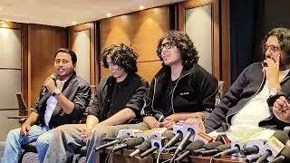 Press confrence of Rameez & Sohail Music Video IK PAL Launch by Desi Tadka Music Sabri Brothers.