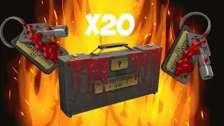 Opening 20 Scream Fortress XIII War Paint Case (Assassin grade unbox!)