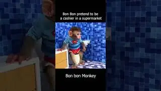 Bon Bon Monkey #shorts #youtubeshorts #baby #bonbonmonkey #kids #nature