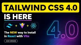 How to Install Tailwind CSS v4 in React + Vite | Complete Setup Tutorial 2026