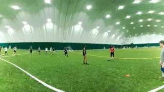 Huge sports bubble 360