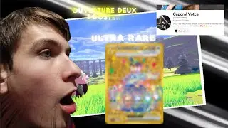 Ouverture de booster &eacute;carlate et violet avec caporal une ultra rare ! 😄😶 .