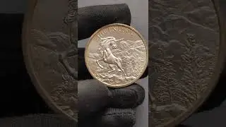 #silver  #investment #round  THE UNICORN. INTAGLIO MINT. AG999-1oz